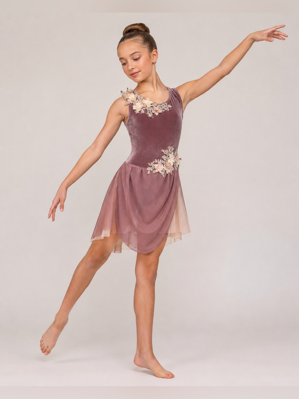 A Wish Come True Dusty lavender Dance costume dress 23154N IMC child